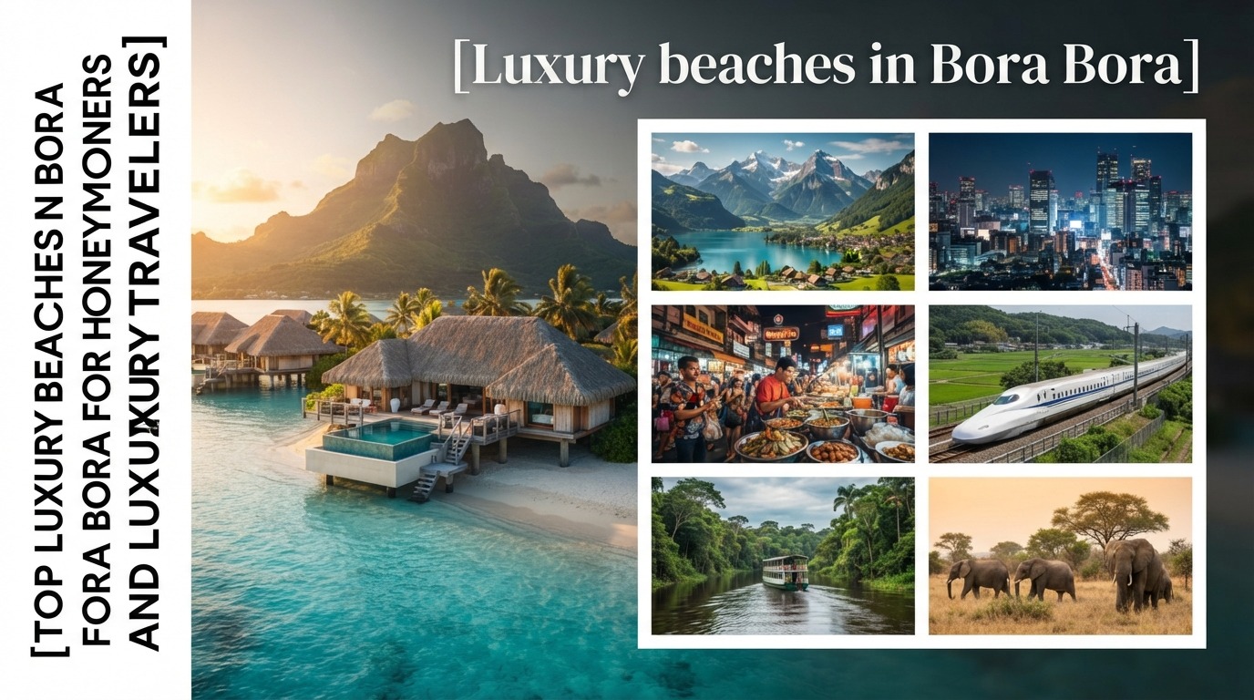 Top Luxury Beaches in Bora Bora for Honeymooners and Luxury Travelers