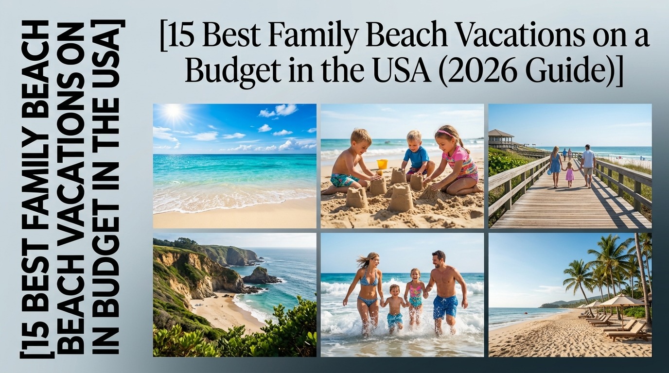 15 Best Family Beach Vacations on a Budget in the USA (2026 Guide)