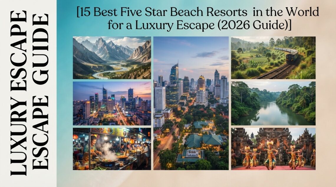 15 Best Five Star Beach Resorts in the World for a Luxury Escape (2026 Guide)