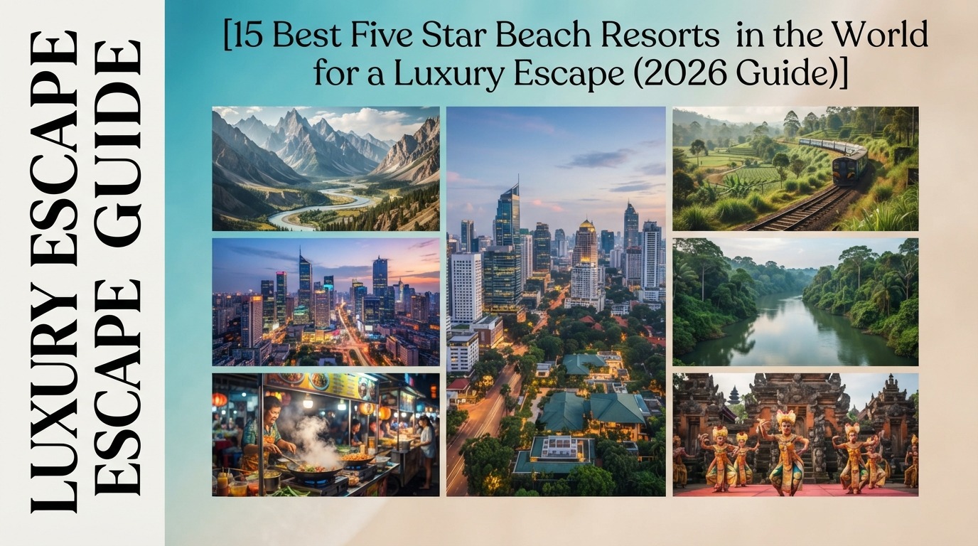 15 Best Five Star Beach Resorts in the World for a Luxury Escape (2026 Guide)