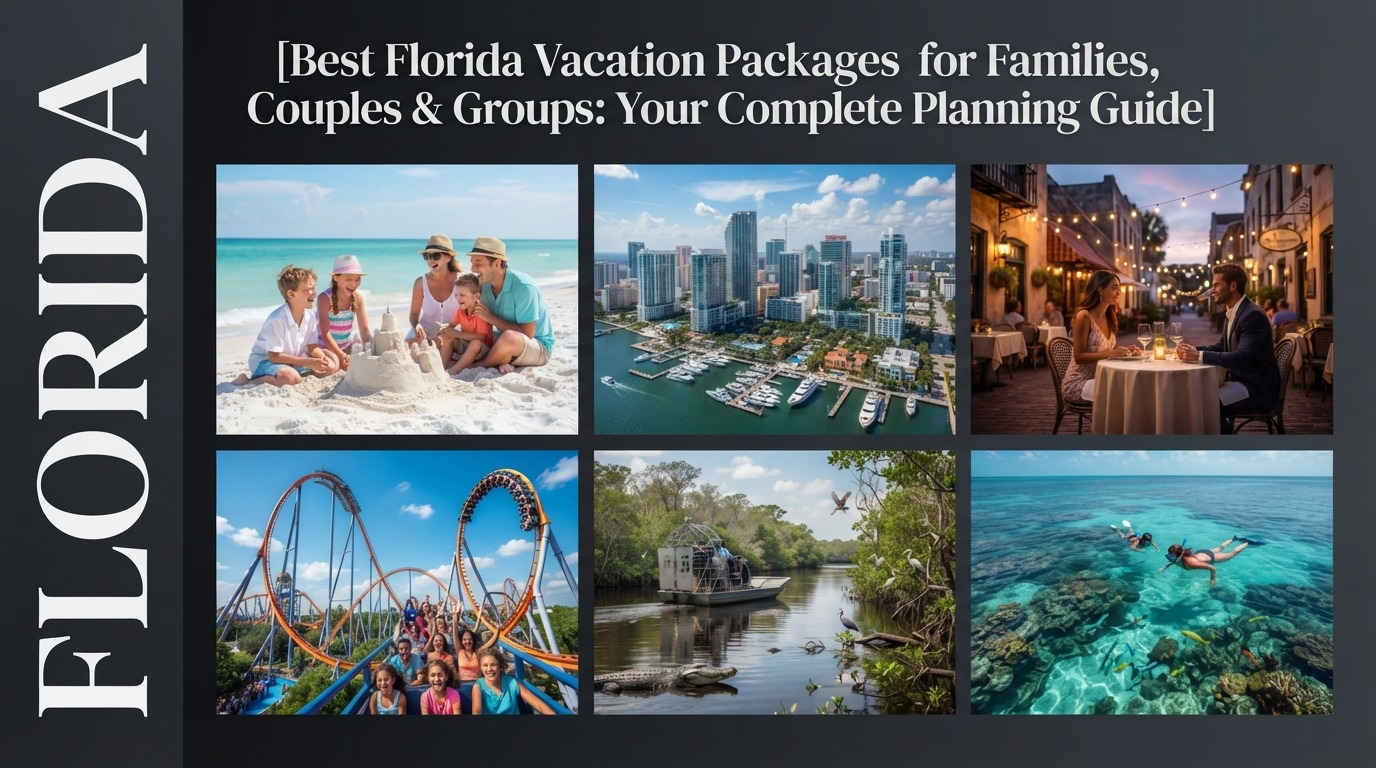 Best Florida Vacation Packages for Families, Couples & Groups: Your Complete Planning Guide