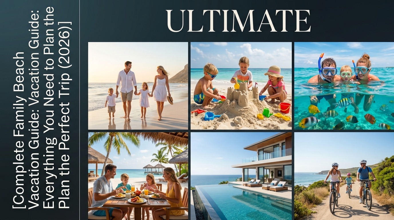 Complete Family Beach Vacation Guide: Everything You Need to Plan the Perfect Trip (2026)