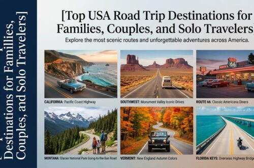 Top USA Road Trip Destinations for Families, Couples, and Solo Travelers