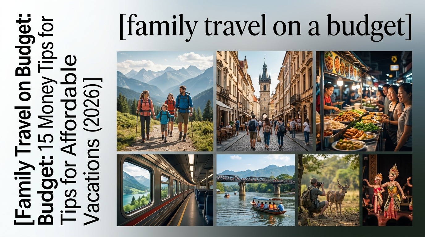 Family Travel on a Budget: 15 Money-Saving Tips for Affordable Vacations (2026)
