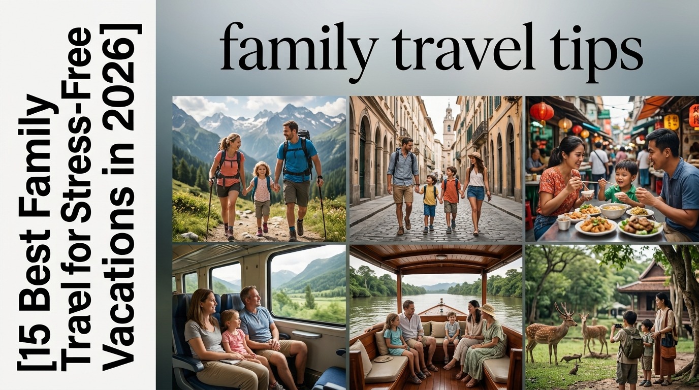 15 Best Family Travel Tips for Stress-Free Vacations in 2026