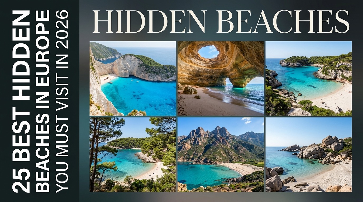 25 Best Hidden Beaches in Europe You Must Visit in 2026