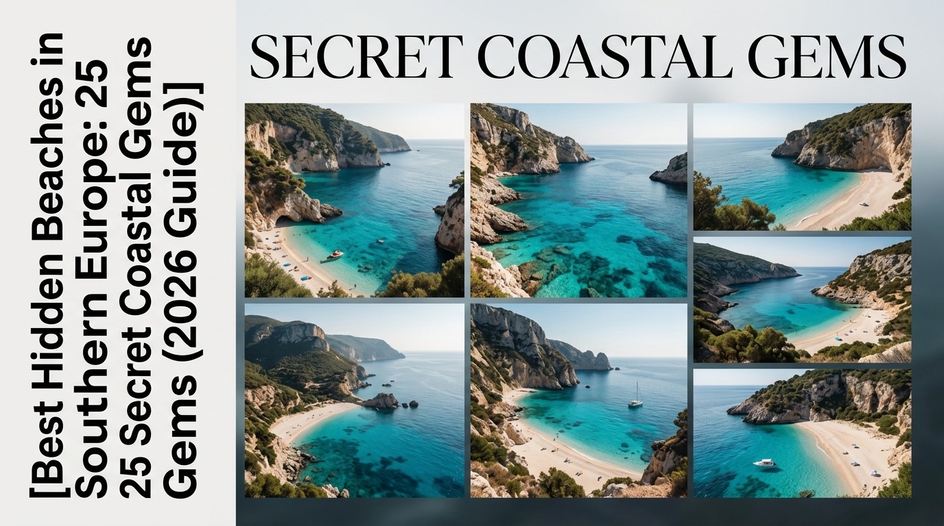Best Hidden Beaches in Southern Europe: 25 Secret Coastal Gems (2026 Guide)