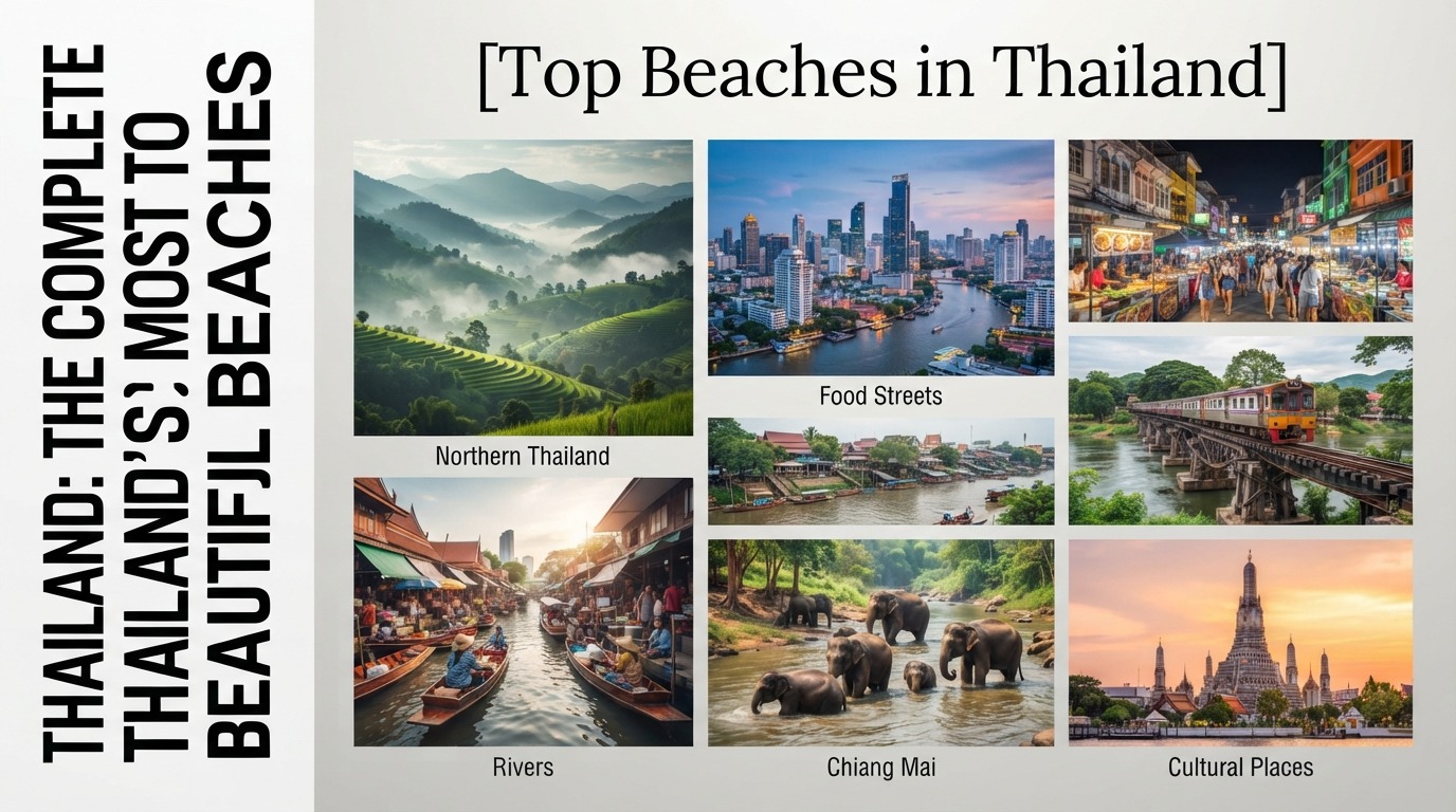 Top Beaches in Thailand: The Complete Guide to Thailand's Most Beautiful Beaches