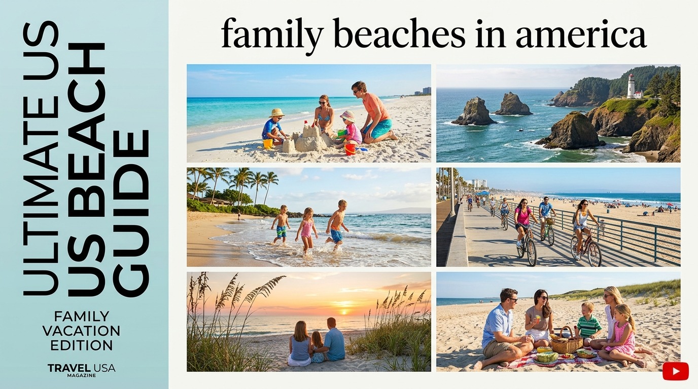 15 Top-Rated Family Beaches in America for an Unforgettable Vacation (2026 Guide)