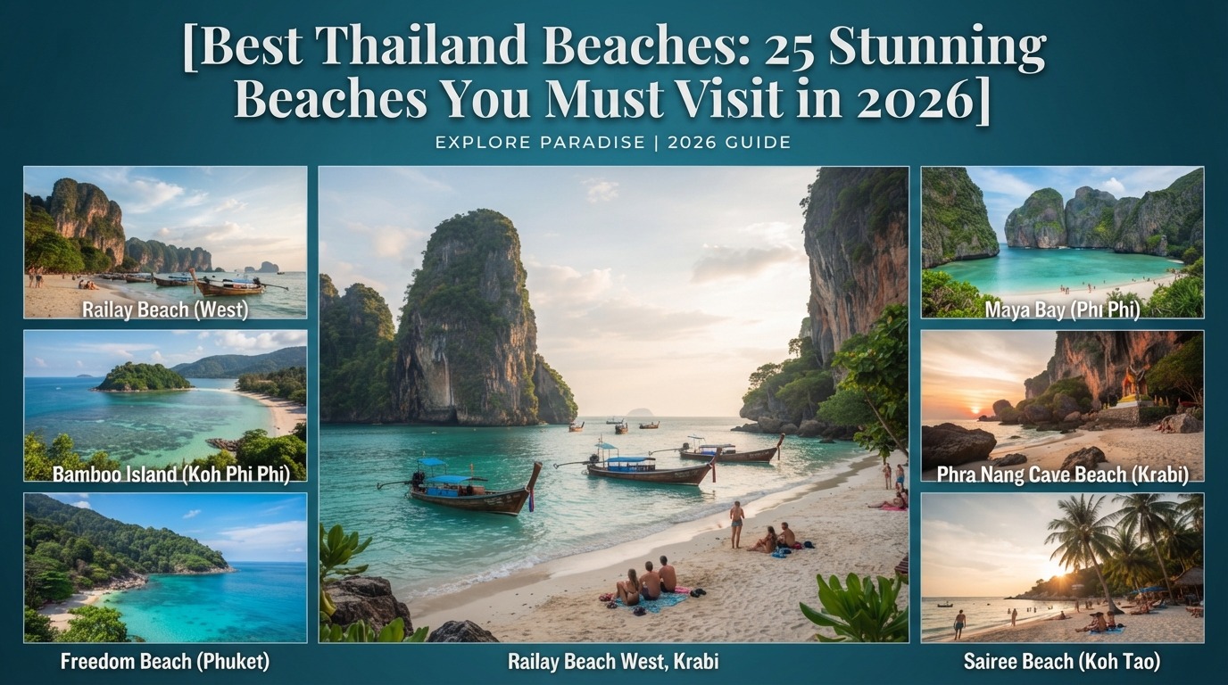 Best Thailand Beaches: 25 Stunning Beaches You Must Visit in 2026