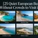 25 Quiet European Beaches Without Crowds to Visit in 2026