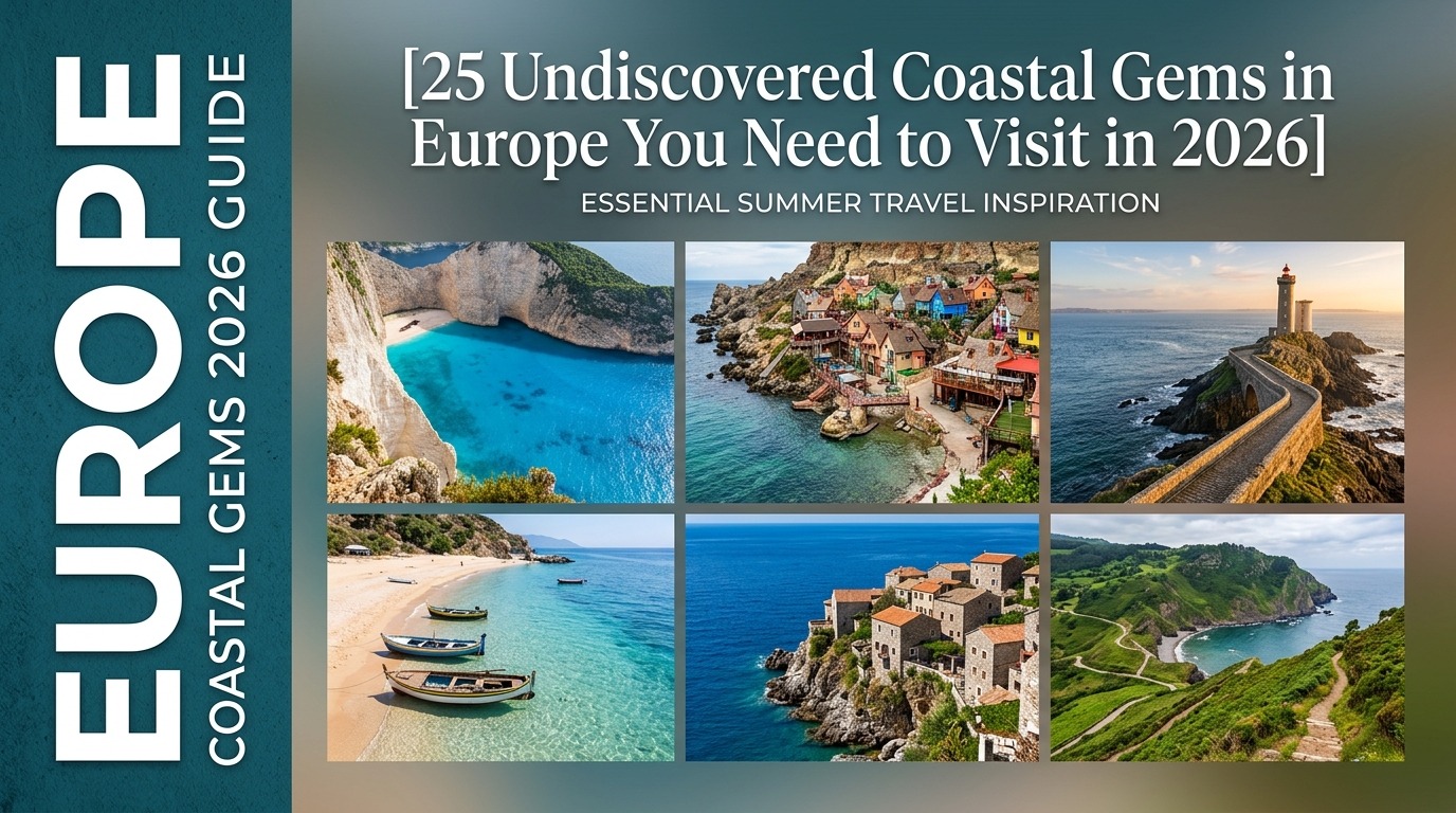 25 Undiscovered Coastal Gems in Europe You Need to Visit in 2026