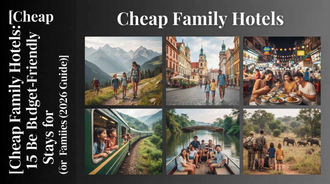 Cheap Family Hotels: 15 Best Budget-Friendly Stays for Families (2026 Guide)