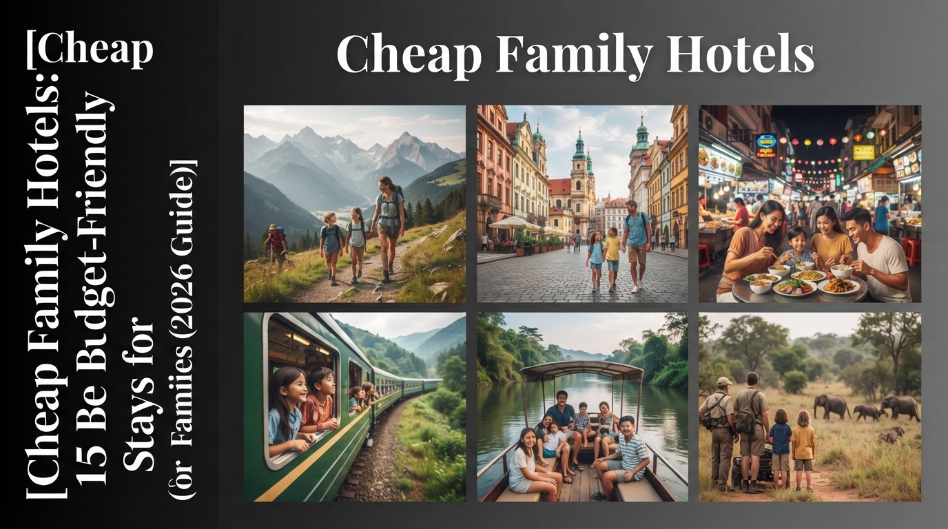 Cheap Family Hotels: 15 Best Budget-Friendly Stays for Families (2026 Guide)