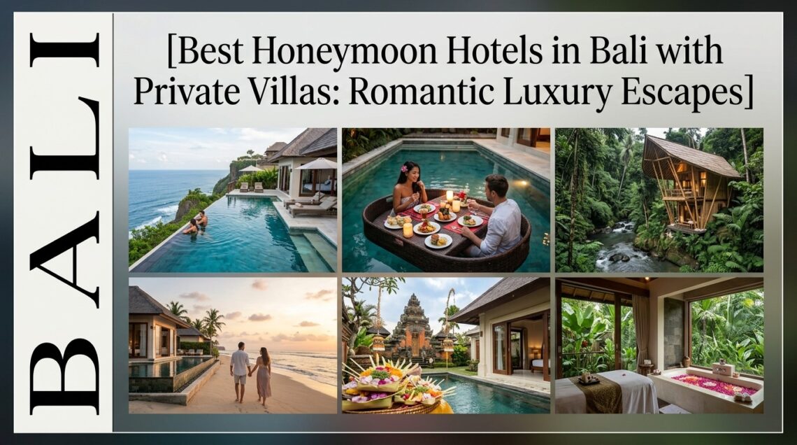 Best Honeymoon Hotels in Bali with Private Villas: Romantic Luxury Escapes