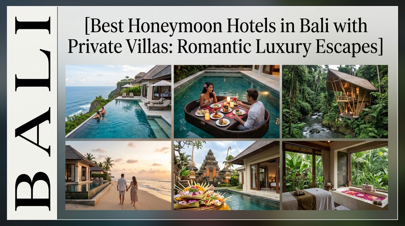 Best Honeymoon Hotels in Bali with Private Villas: Romantic Luxury Escapes