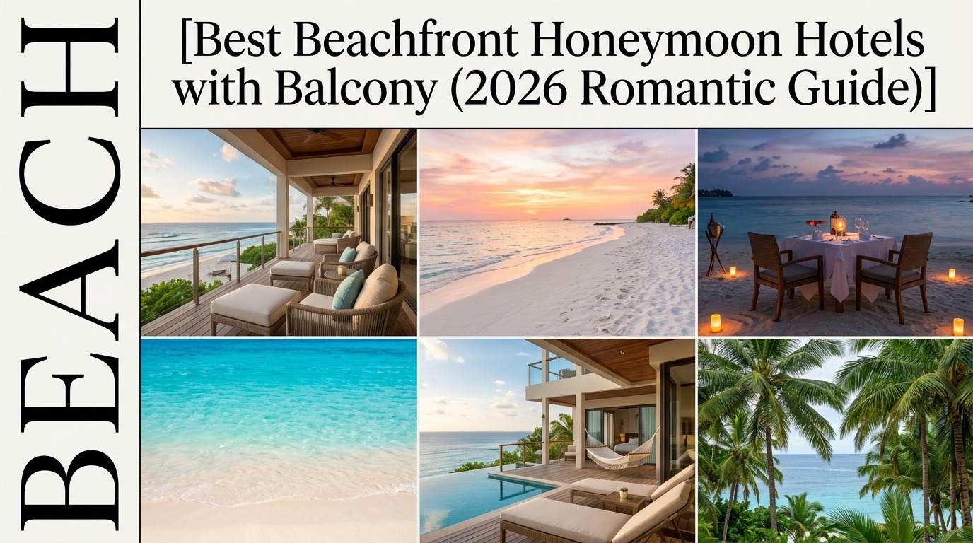 Best Beachfront Honeymoon Hotels with Balcony (2026 Romantic Guide)