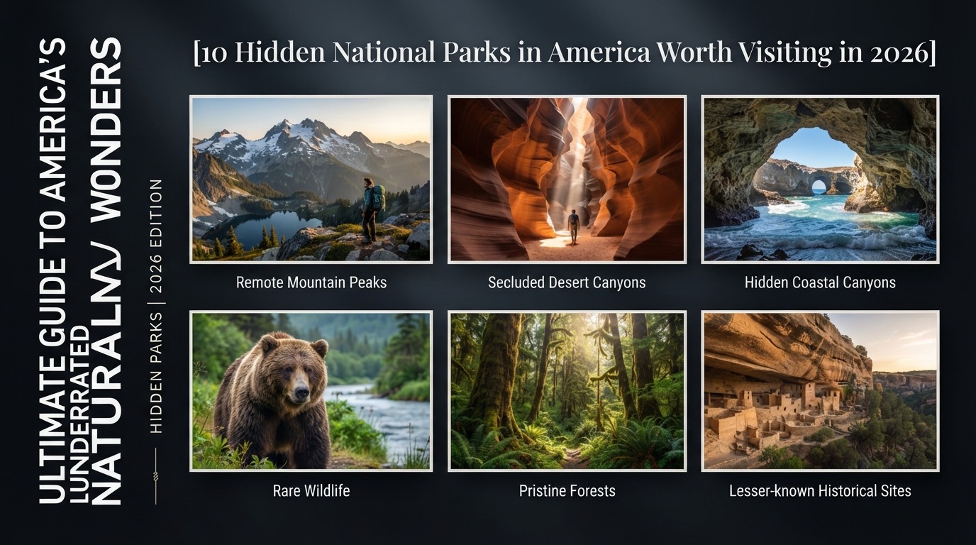 10 Hidden National Parks in America Worth Visiting in 2026