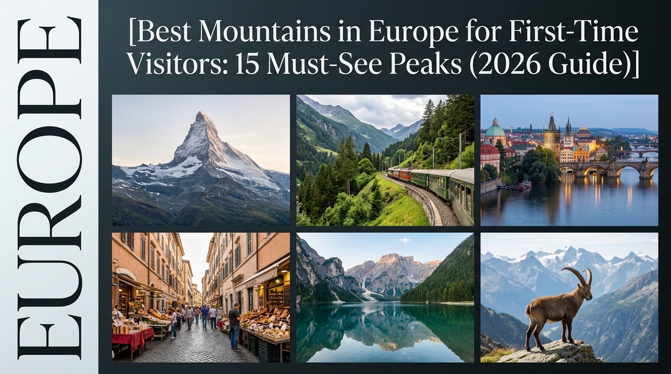 Best Mountains in Europe for First-Time Visitors: 15 Must-See Peaks (2026 Guide)