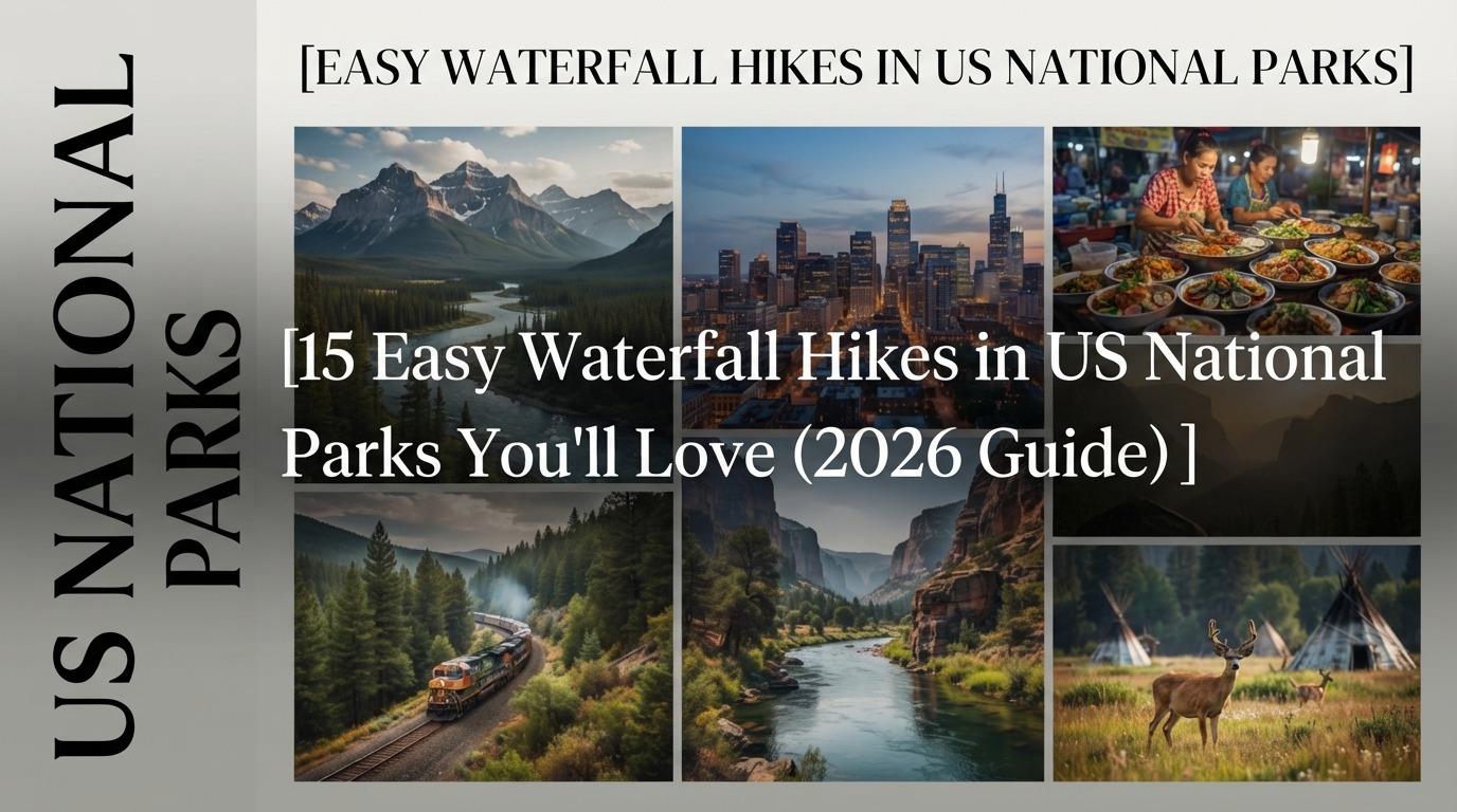 15 Easy Waterfall Hikes in US National Parks You'll Love (2026 Guide)