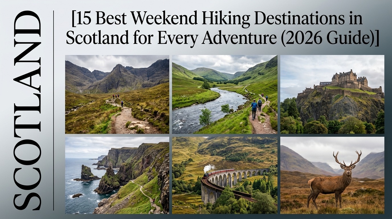 15 Best Weekend Hiking Destinations in Scotland for Every Adventure (2026 Guide)