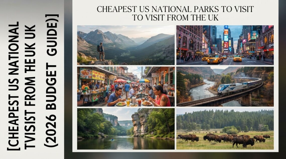 Cheapest US National Parks to Visit From the UK (2026 Budget Guide)