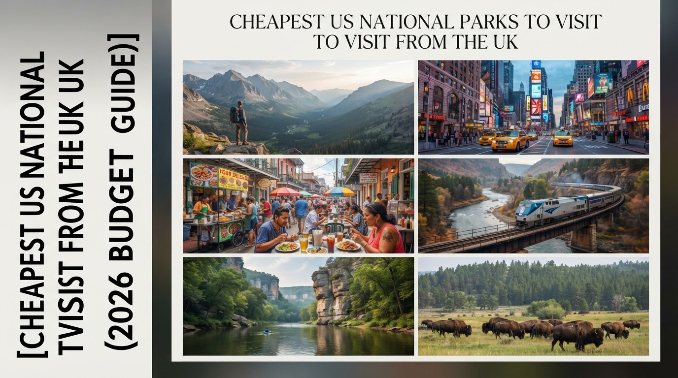 Cheapest US National Parks to Visit From the UK (2026 Budget Guide)