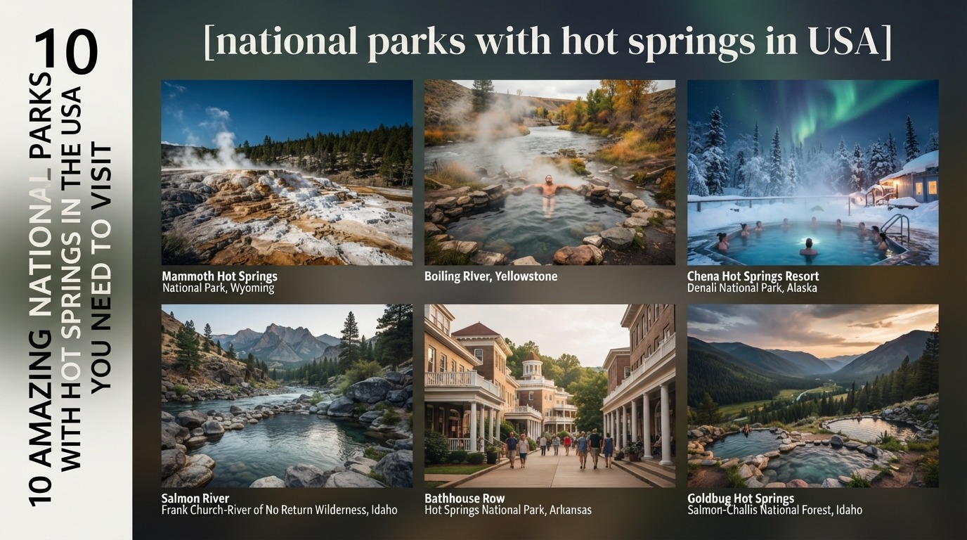10 Amazing National Parks with Hot Springs in the USA You Need to Visit