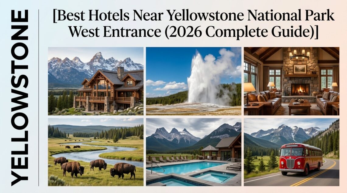 Best Hotels Near Yellowstone National Park West Entrance (2026 Complete Guide)
