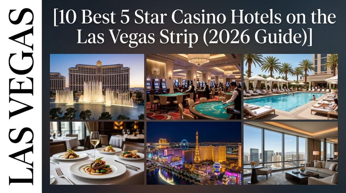 10 Best 5 Star Casino Hotels on the Las Vegas Strip (2026 Guide)