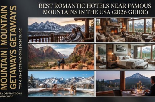 Best Romantic Hotels Near Famous Mountains in the USA (2026 Guide)