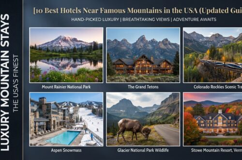 10 Best Hotels Near Famous Mountains in the USA (Updated Guide)