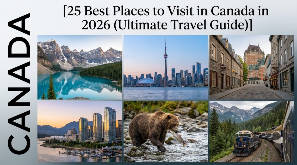 25 Best Places to Visit in Canada in 2026 (Ultimate Travel Guide)