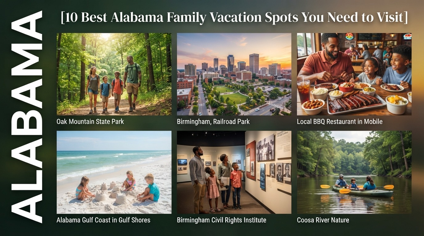 10 Best Alabama Family Vacation Spots You Need to Visit