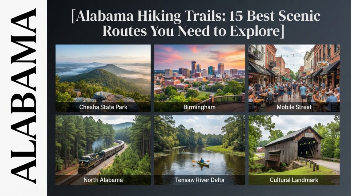 Alabama Hiking Trails: 15 Best Scenic Routes You Need to Explore