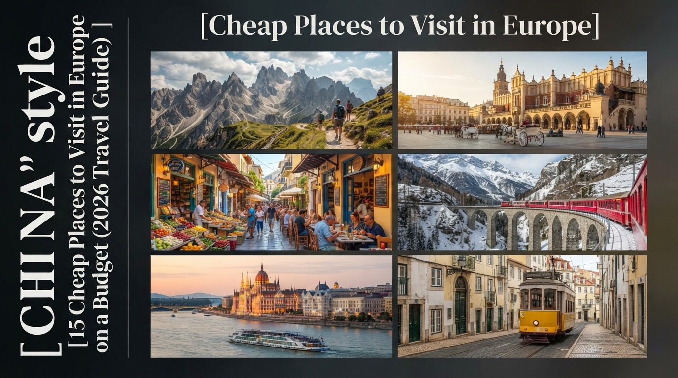 Cheap Places to Visit in Europe on a Budget (2026 Travel Guide)