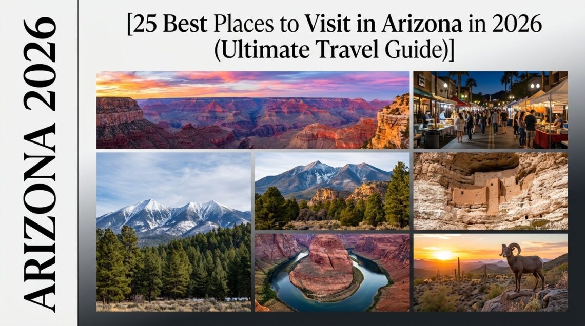 25 Best Places to Visit in Arizona in 2026 (Ultimate Travel Guide)