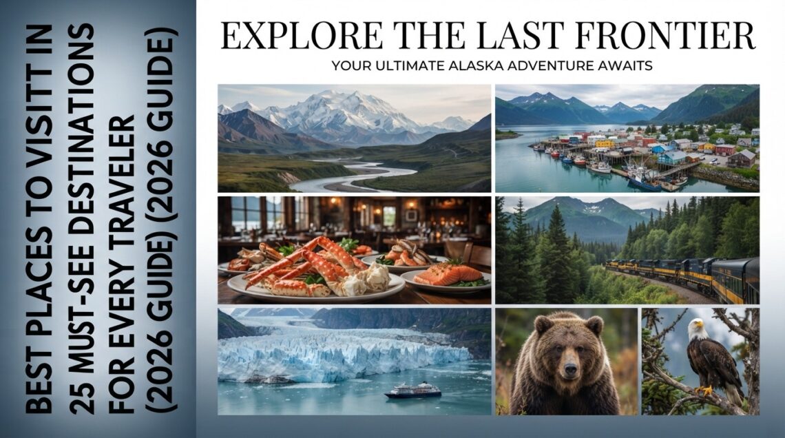 Best Places to Visit in Alaska: 25 Must-See Destinations for Every Traveler (2026 Guide)