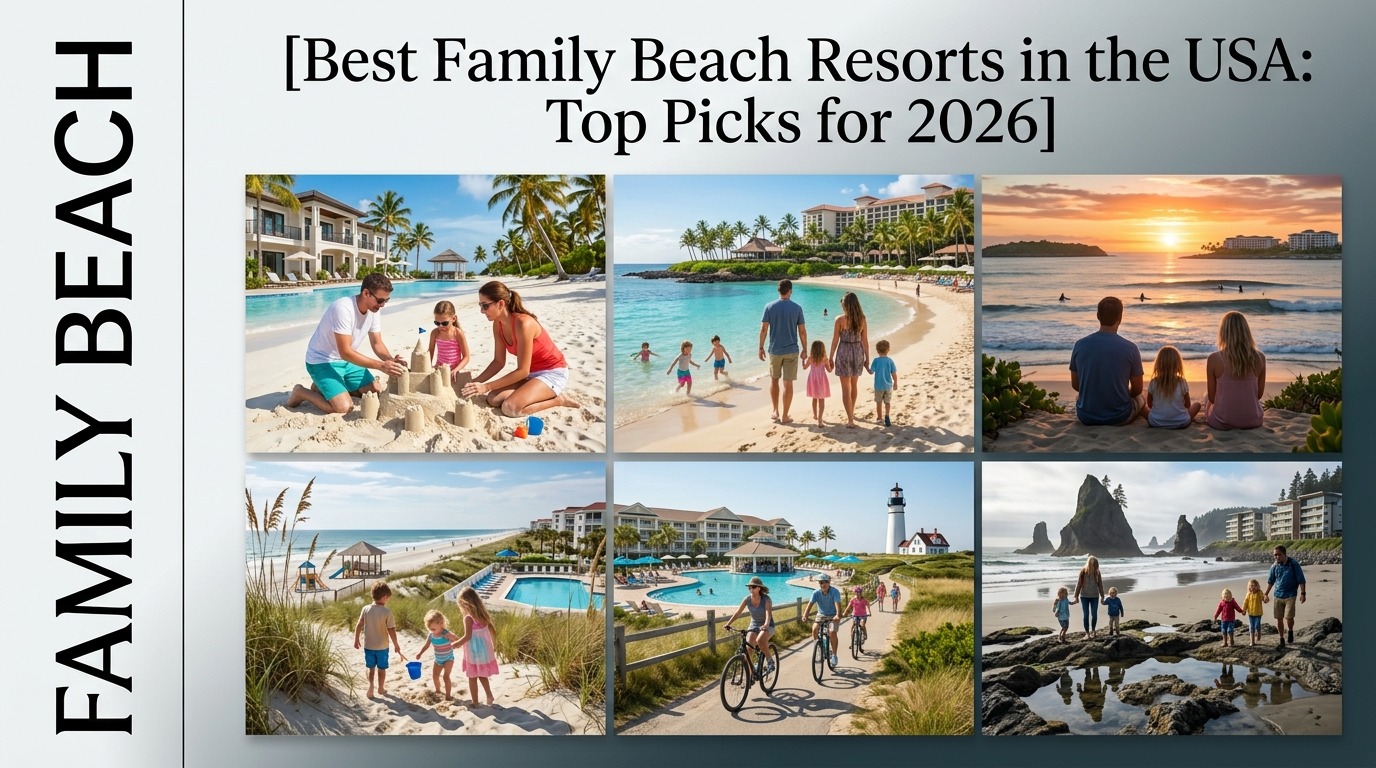 Best Family Beach Resorts in the USA: Top Picks for 2026