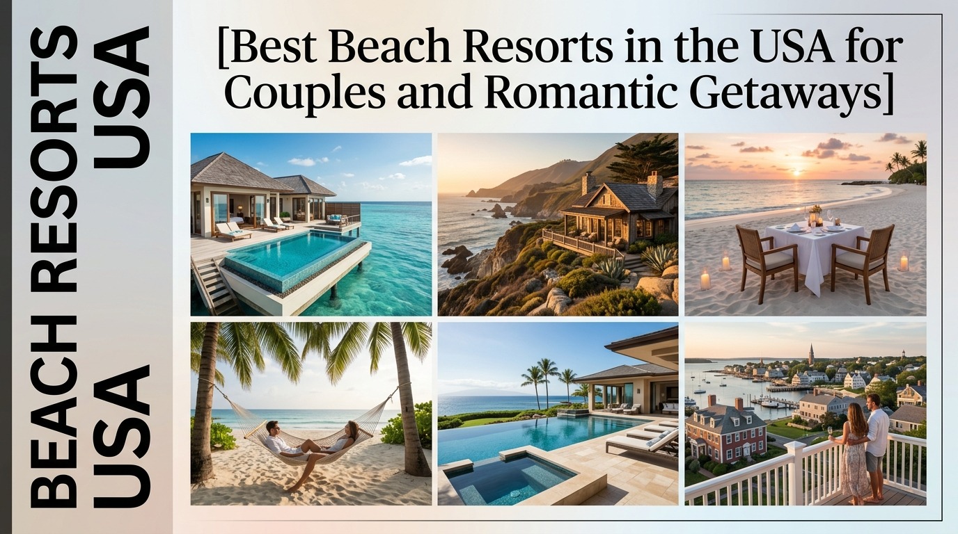 Best Beach Resorts in the USA for Couples and Romantic Getaways