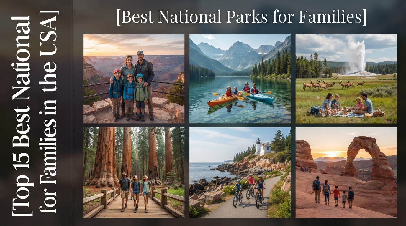 Top 15 Best National Parks for Families in the USA