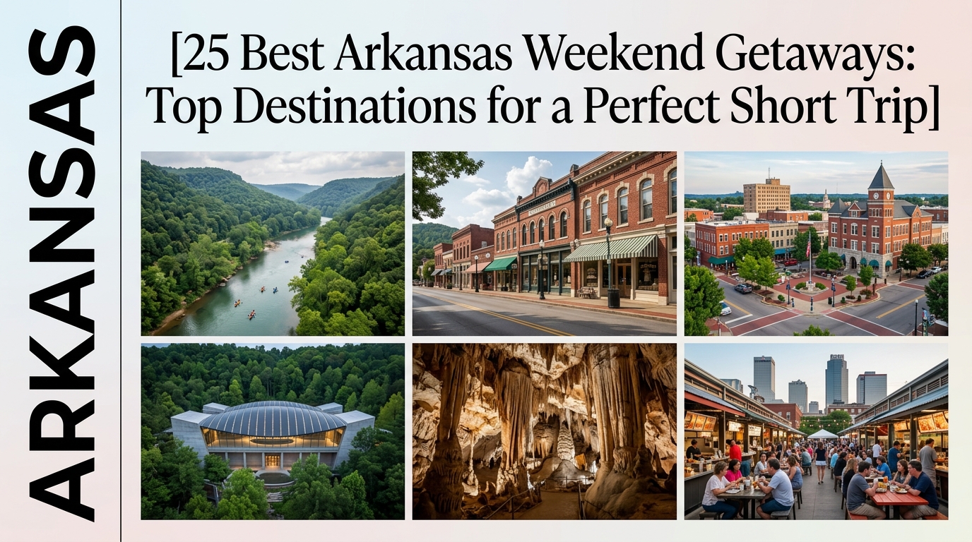 25 Best Arkansas Weekend Getaways: Top Destinations for a Perfect Short Trip