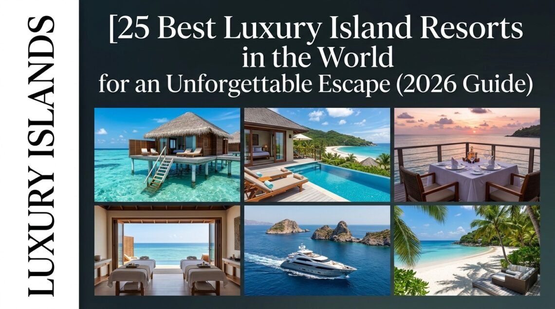 25 Best Luxury Island Resorts in the World for an Unforgettable Escape (2026 Guide)