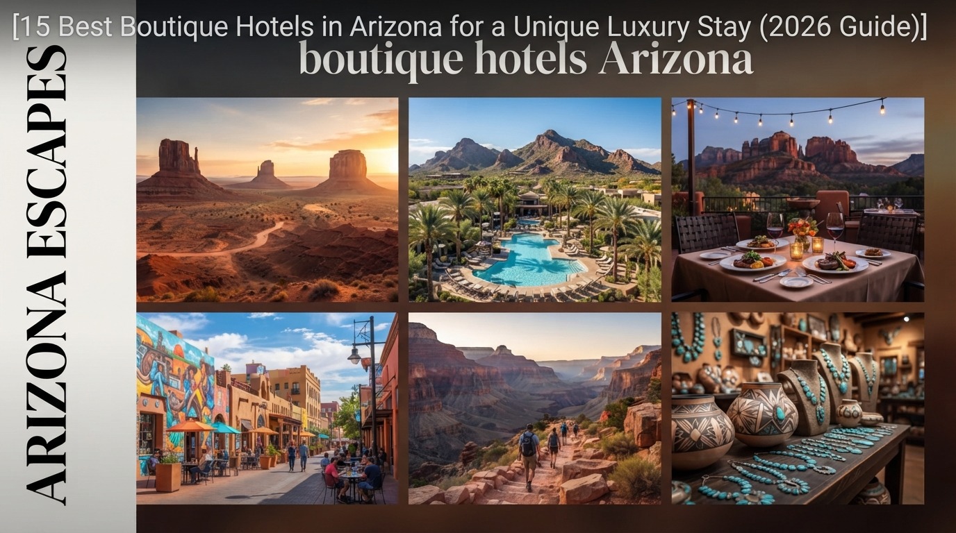 15 Best Boutique Hotels in Arizona for a Unique Luxury Stay (2026 Guide)