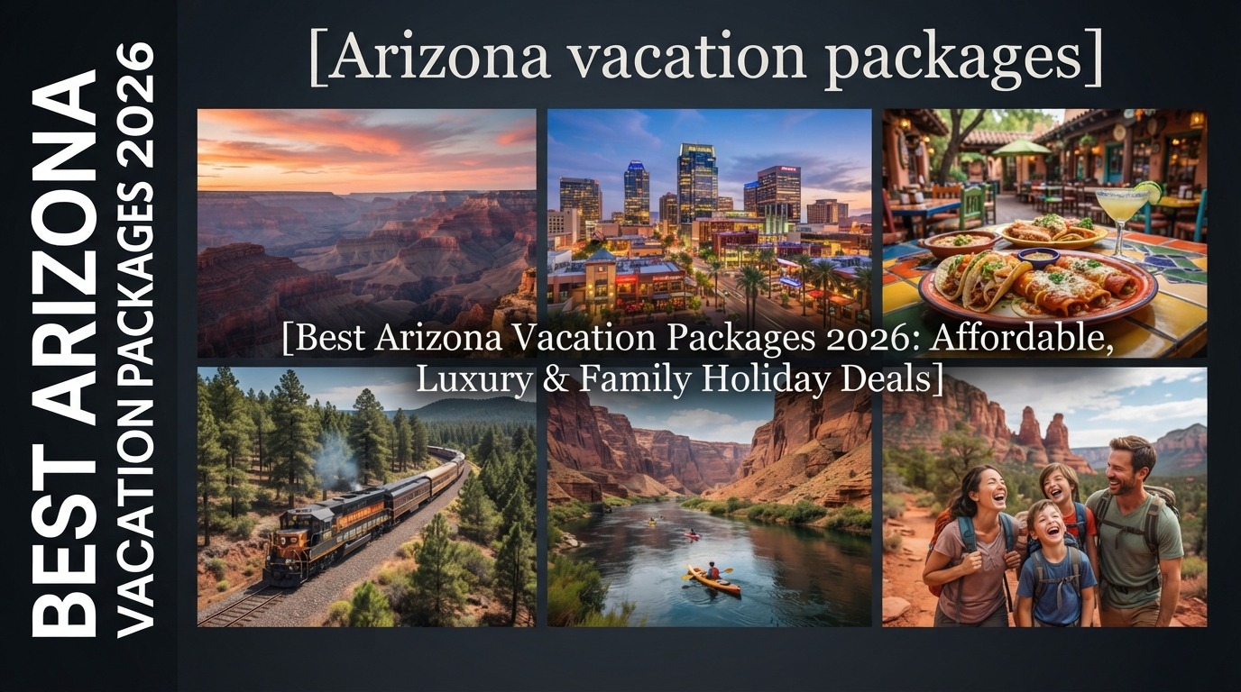 Best Arizona Vacation Packages 2026: Affordable, Luxury & Family Holiday Deals