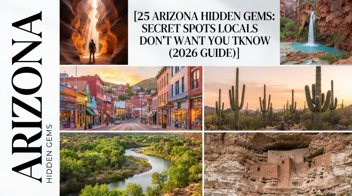 25 Arizona Hidden Gems: Secret Spots Locals Don't Want You to Know (2026 Guide)