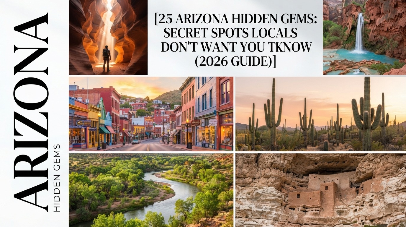25 Arizona Hidden Gems: Secret Spots Locals Don't Want You to Know (2026 Guide)