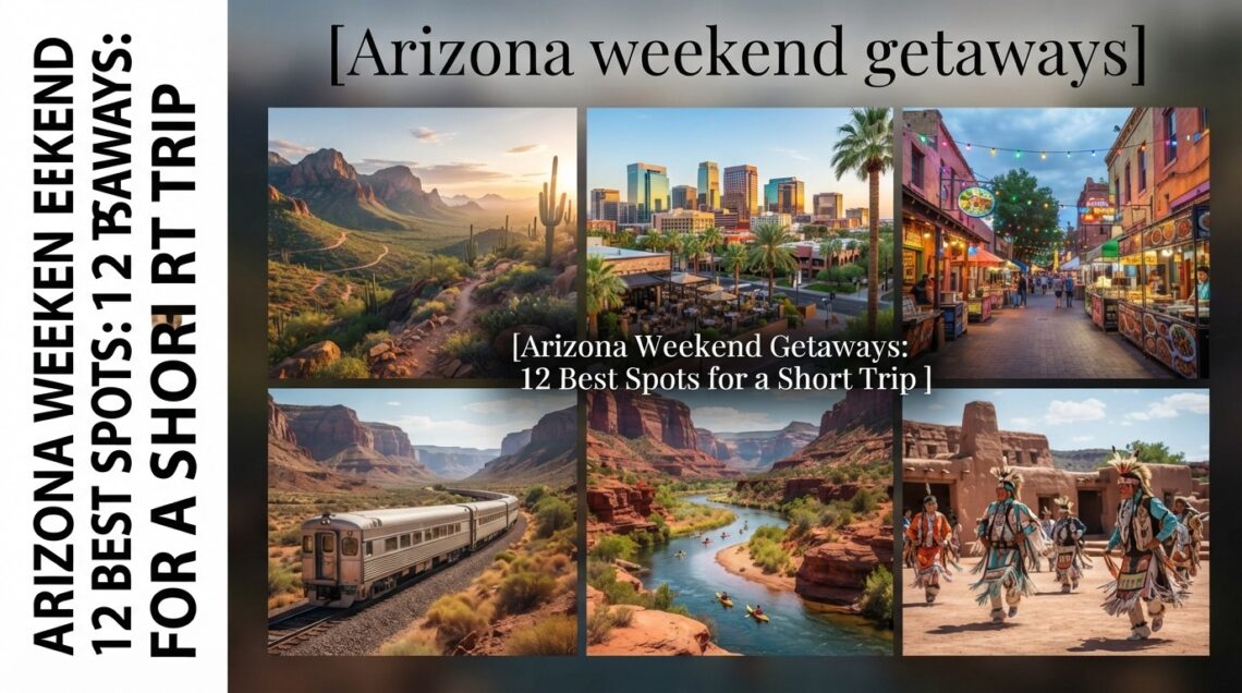 Arizona Weekend Getaways: 12 Best Spots for a Short Trip