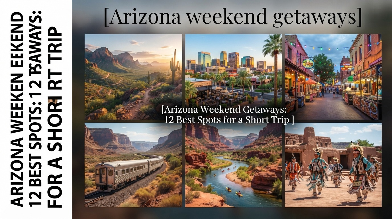Arizona Weekend Getaways: 12 Best Spots for a Short Trip
