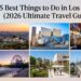25 Best Things to Do in Los Angeles (2026 Ultimate Travel Guide)